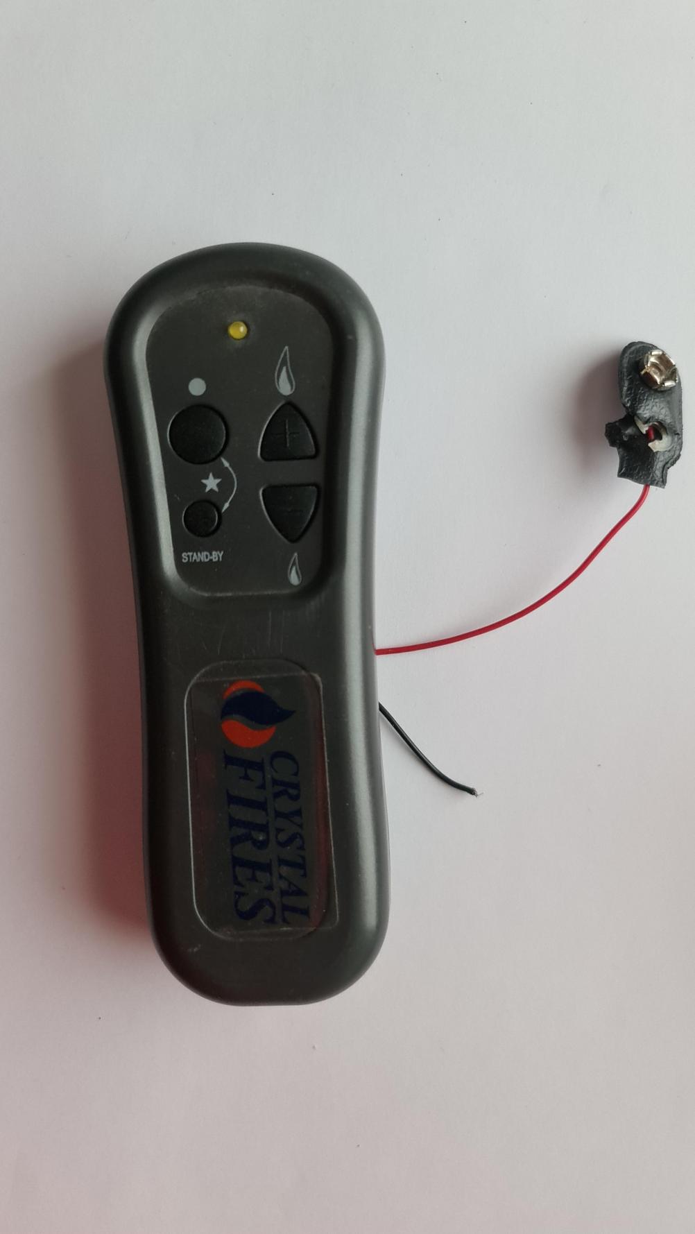 Crystal Fires  Remote Control - Front Image