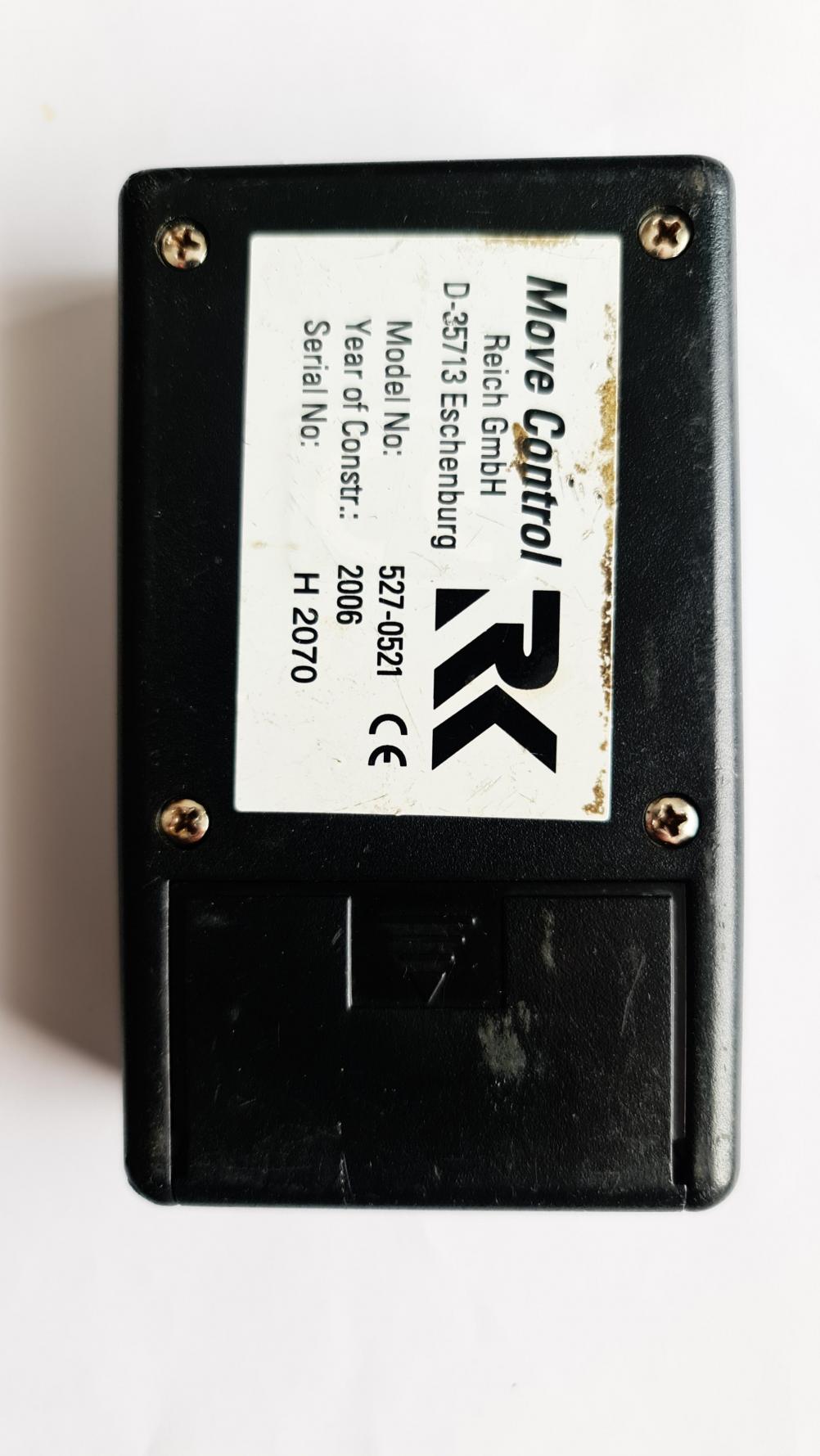riech  Remote Control - Back Image