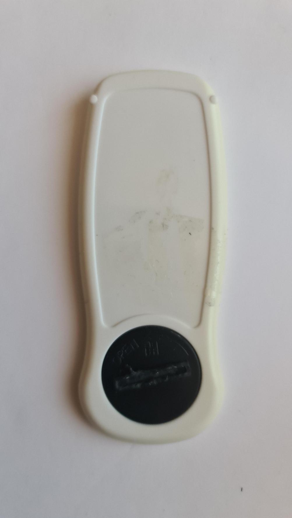 Triton Luxury Body Dryer Remote Control - Back Image