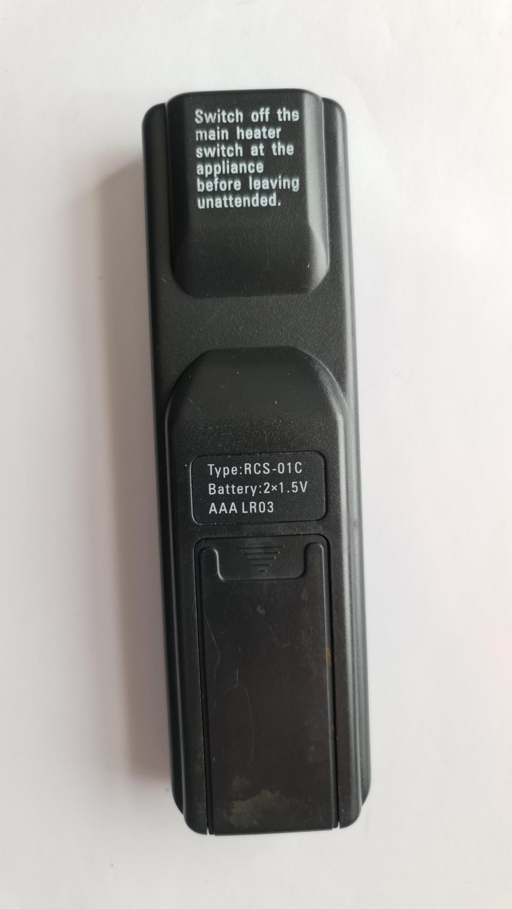 Falavella RCS-01C Remote Control - Back Image