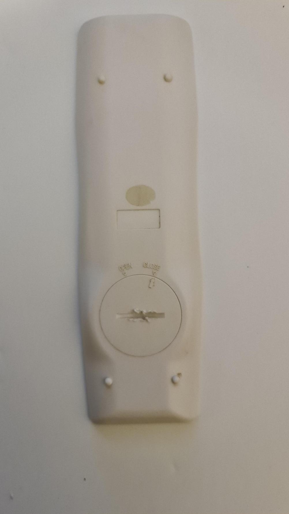Proofvision  Remote Control - Back Image