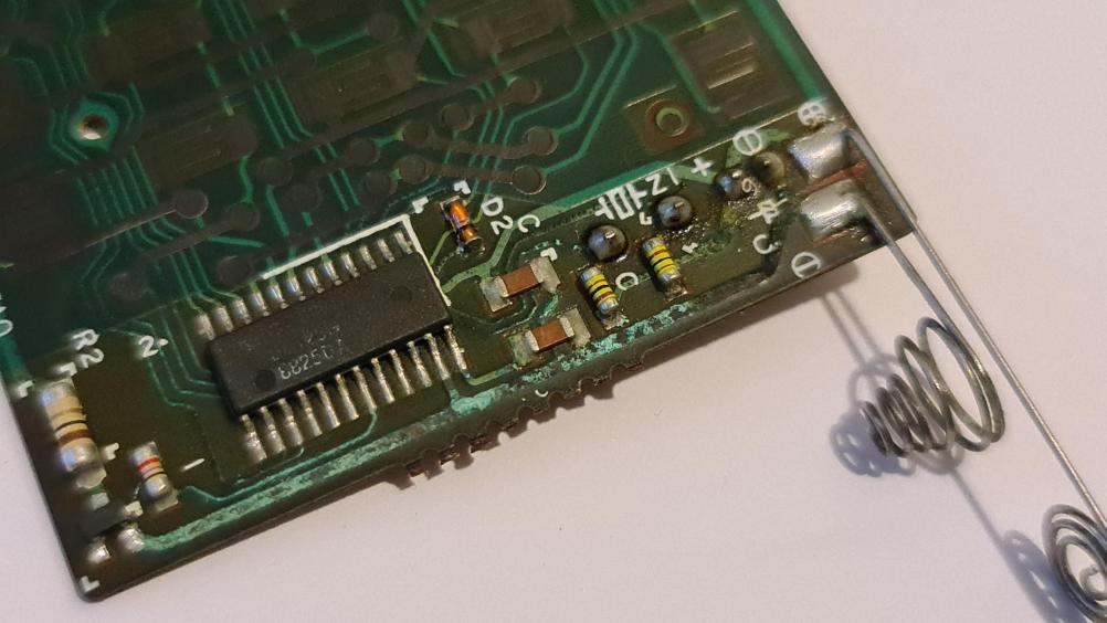 Sony  RM 808 Remote Control - Inside Image