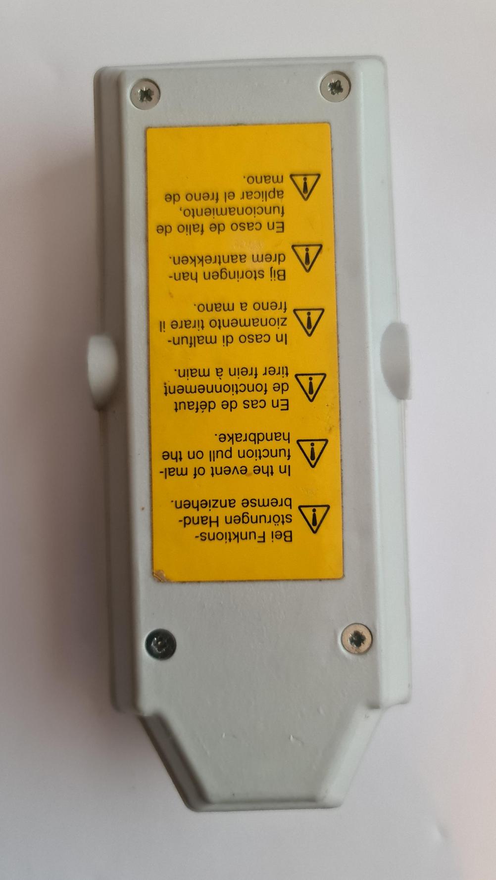 Carver  Remote Control - Back Image