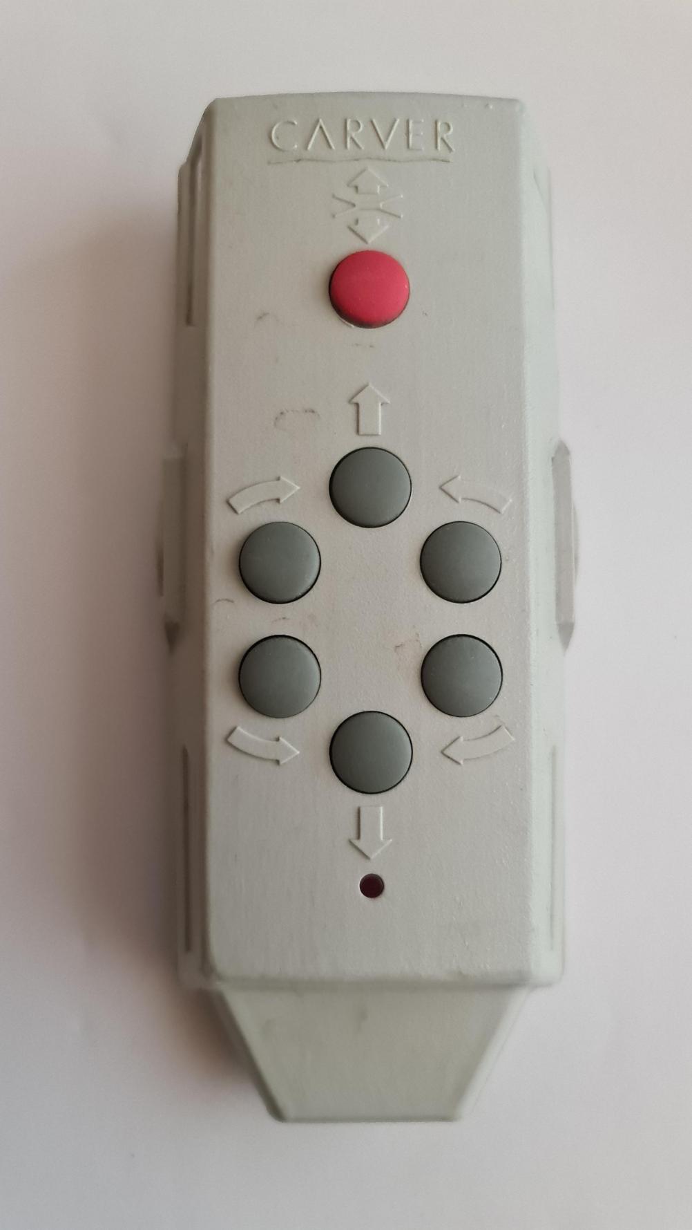 Carver  Remote Control - Front Image