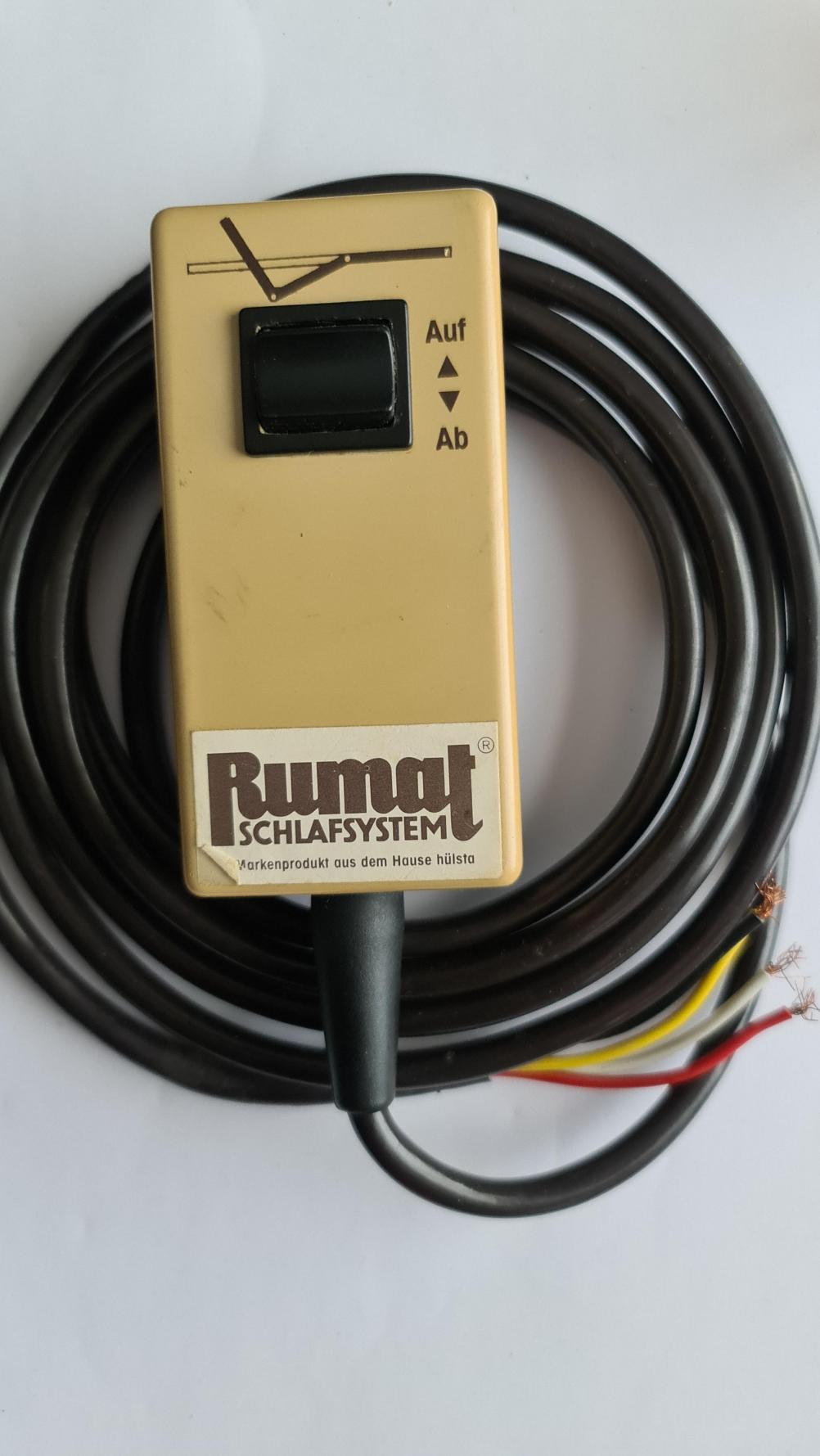 RUMAT/HULSTA   Remote Control - Front Image