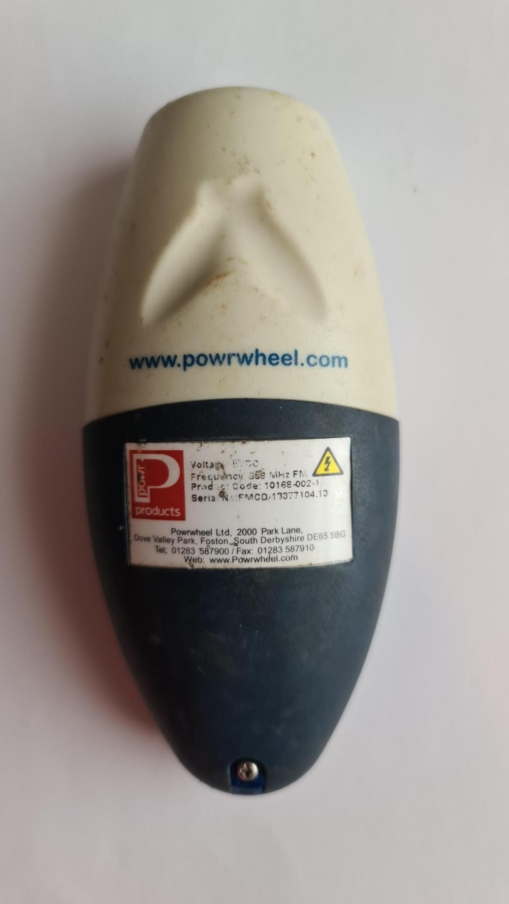 Powrtouch   Remote Control - Back Image