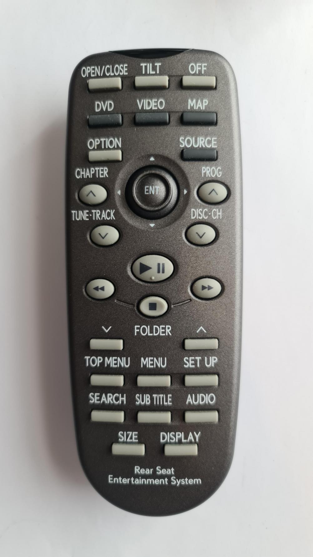  Rear Seat Entertainment LS460L Remote Control - Front Image