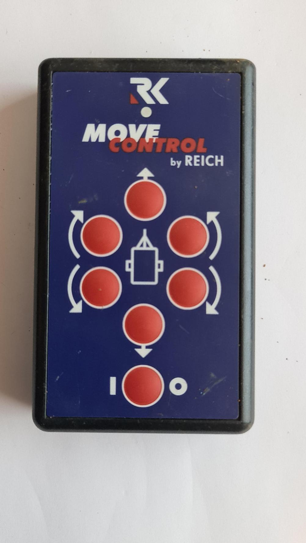 REICH MOVE CONTROL 527-0520   Remote Control - Front Image