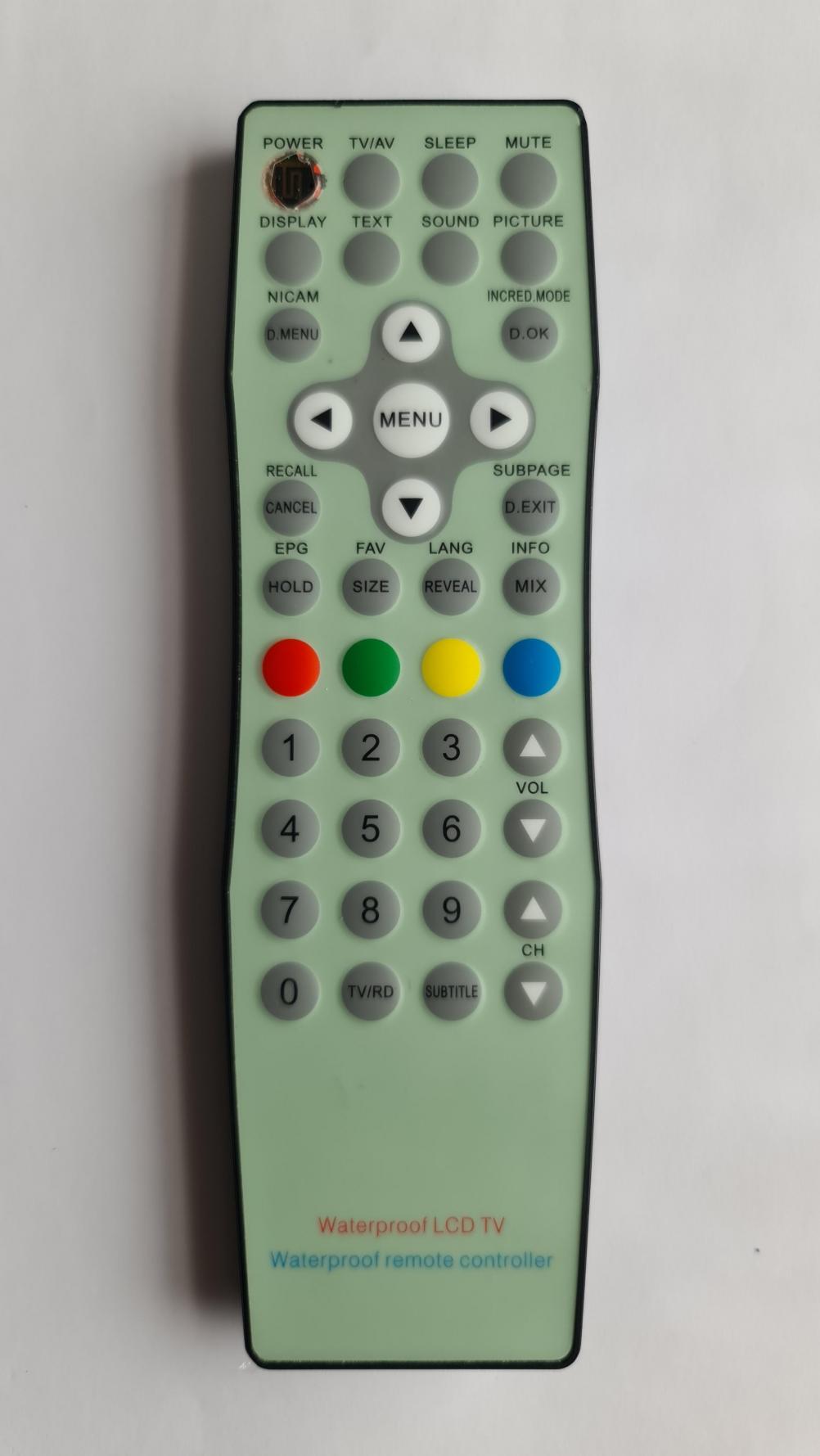 TV  Remote Control - Front Image