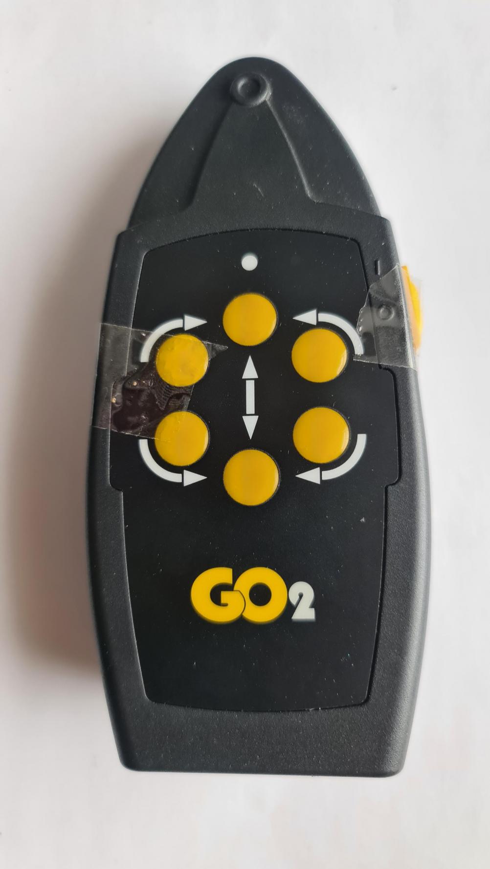 GO2  RRH1  Remote Control - Front Image
