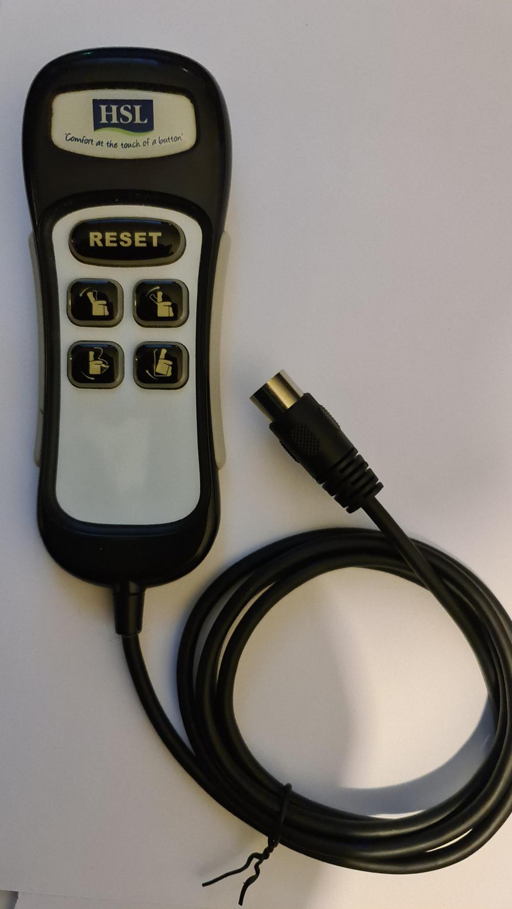 HSL Remote Control - Back Image