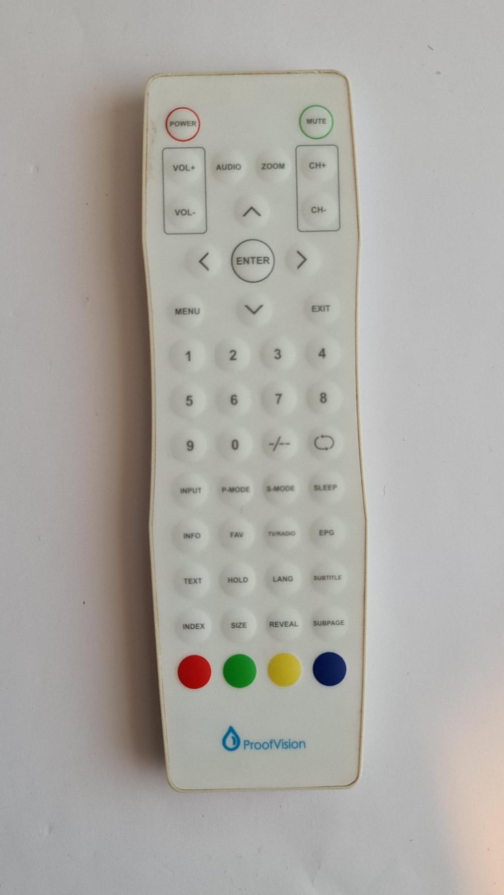 Proof Vision  Remote Control - Front Image