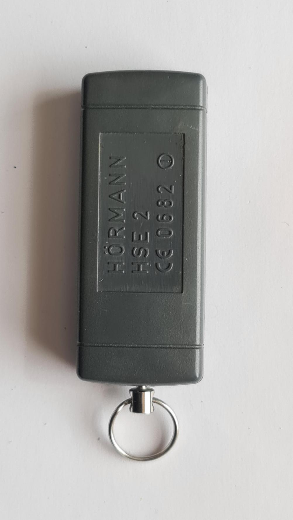 Hormann  HSE 2 Remote Control - Back Image