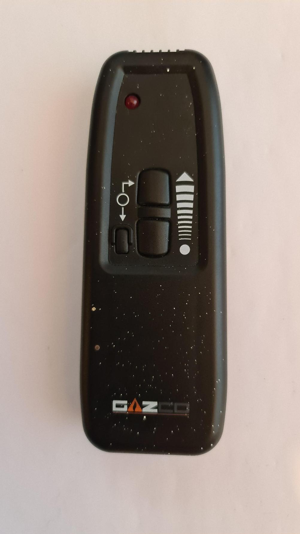 Gazco remote control   Remote Control - Front Image