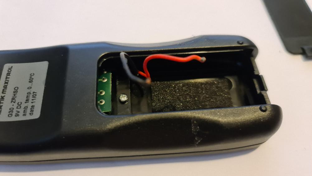 Gazco remote control   Remote Control - Inside Image