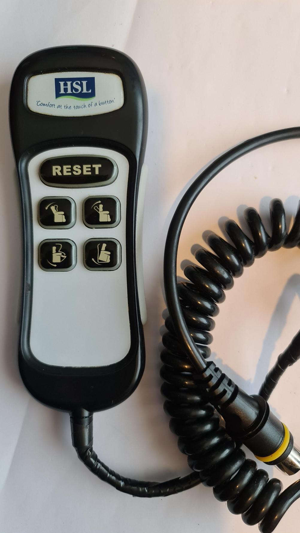Celebrity / HSL Dual Motor 4 Button Remote Control - Front Image