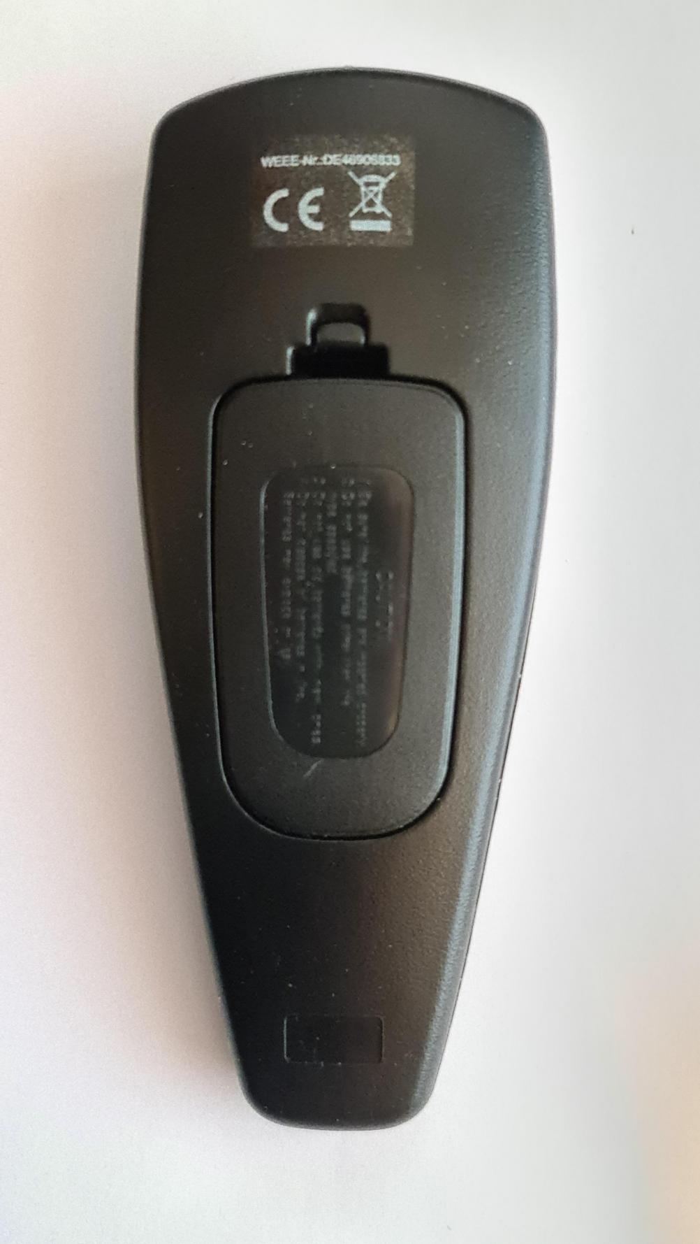 Blumfeldt IR Heater Remote Control - Back Image