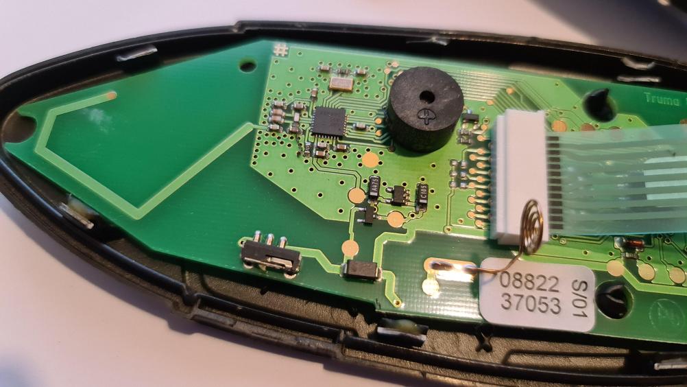 GO2 RH1 version  Remote Control - Inside Image