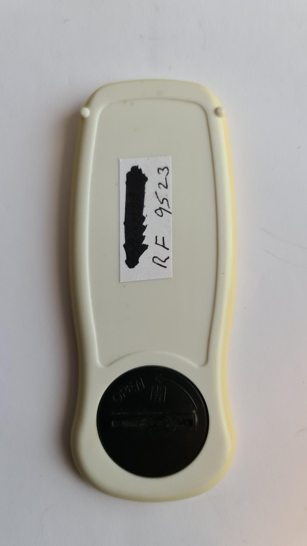 Triton  Remote Control - Back Image