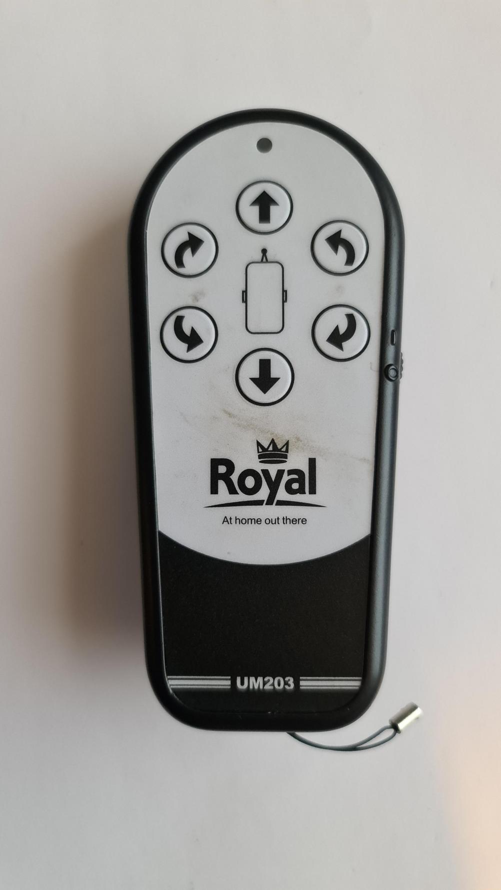 ROYAL  TITAN UM203 Remote Control - Front Image