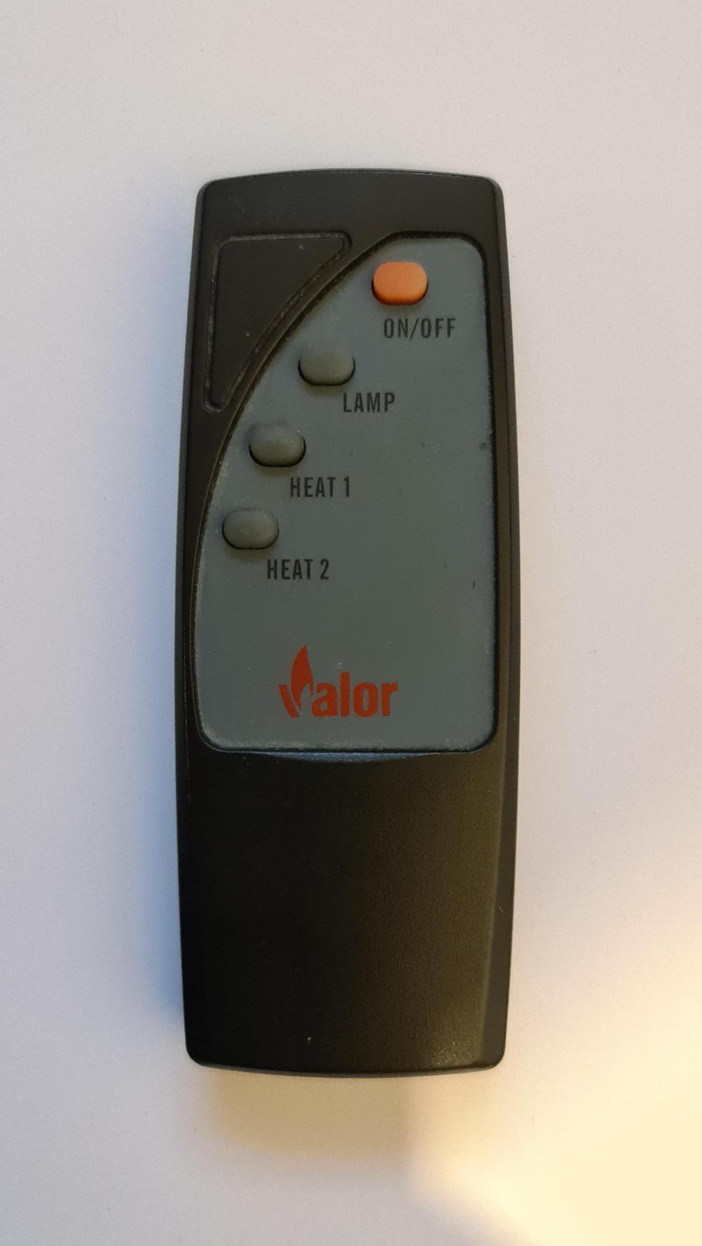 Valor Dream Gold 843 Remote Control - Front Image