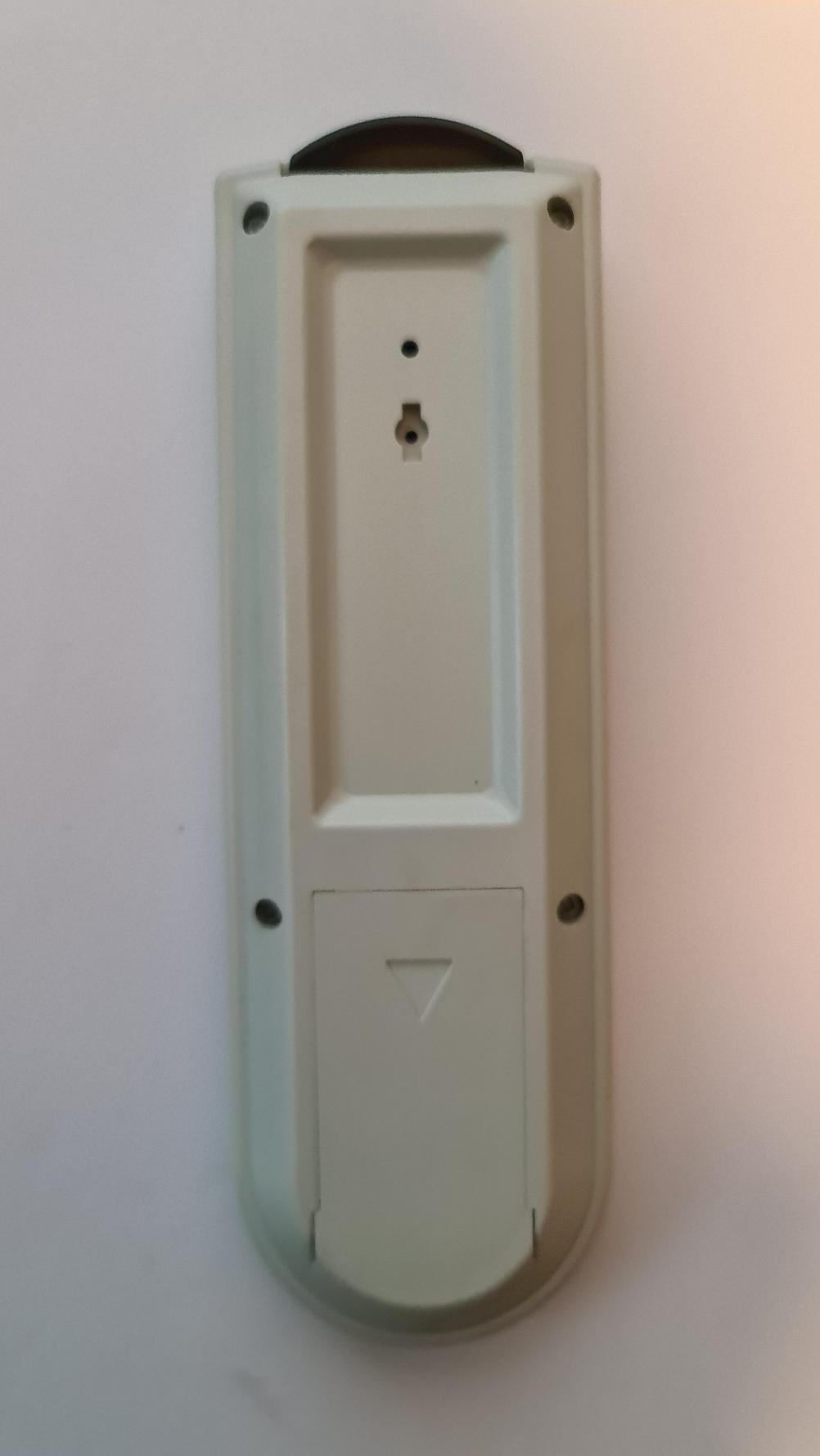 Vibradorm IRE-VRT/6 Remote Control - Back Image