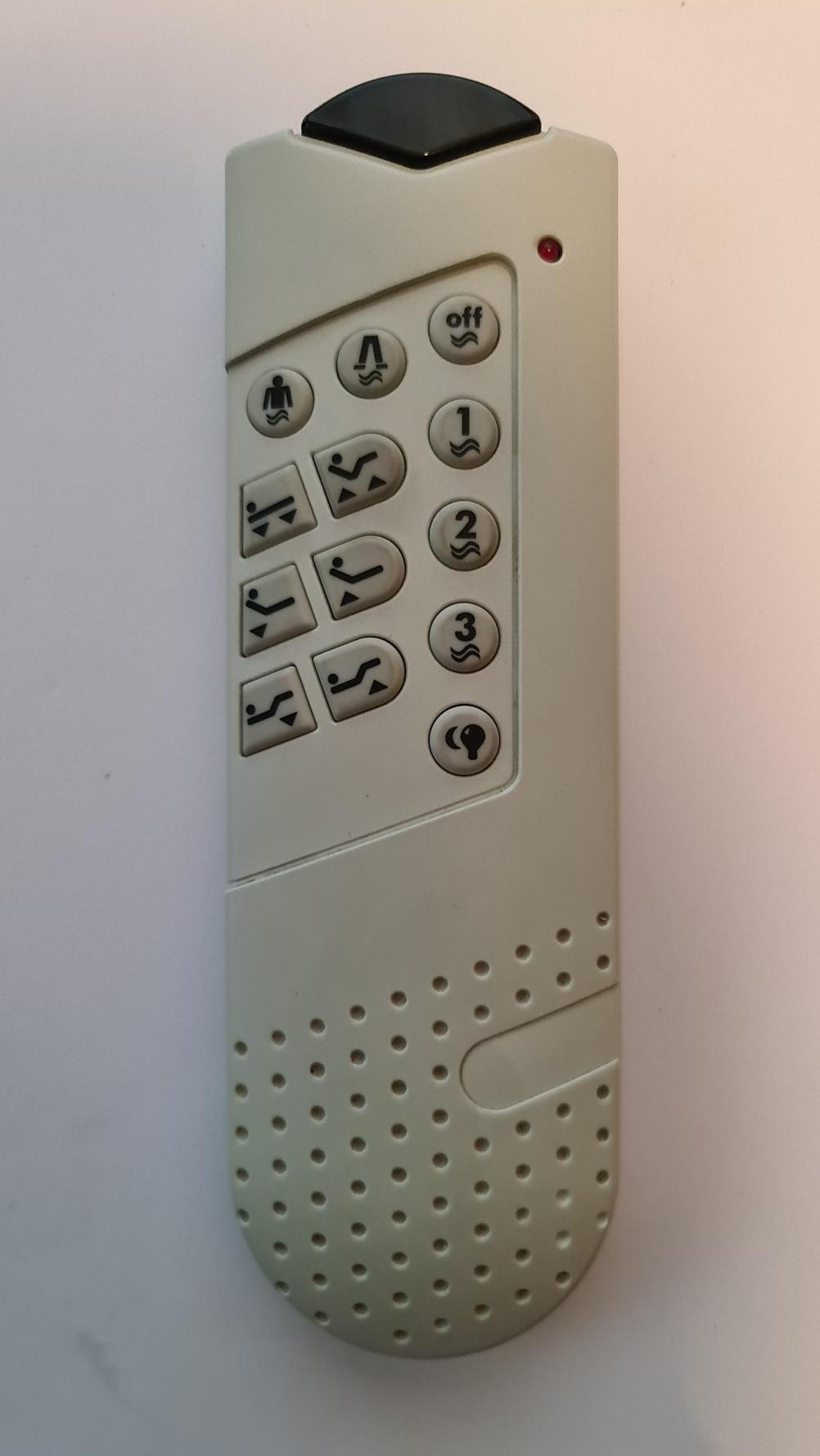 Vibradorm IRE-VRT/6 Remote Control - Front Image