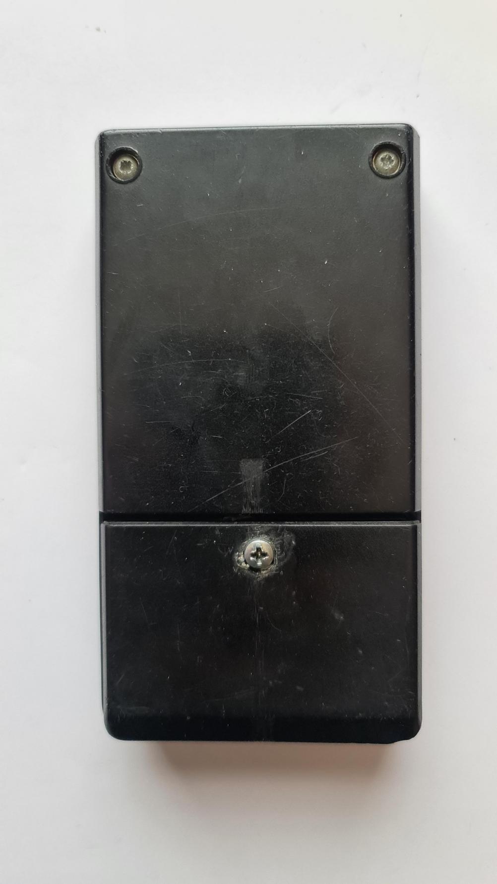 Motorcycle Brake Tester Remote Control - Back Image