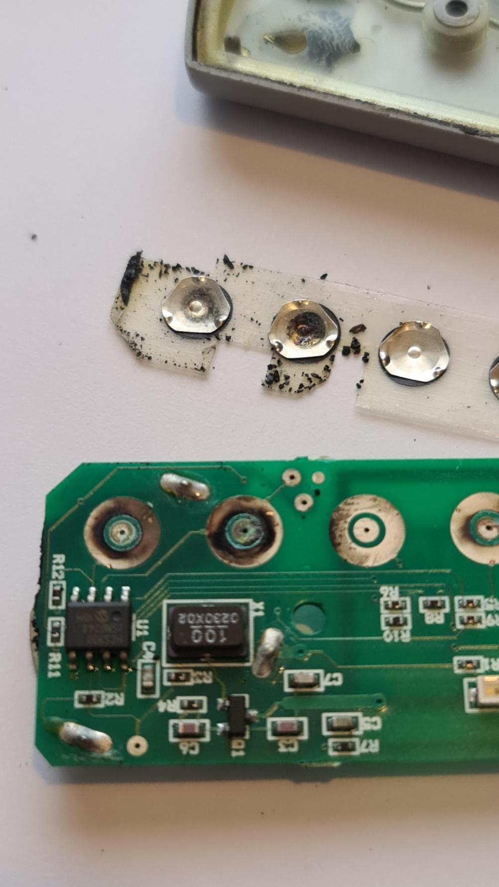 Secureglide  PDT KF04-433RC Remote Control - Inside Image
