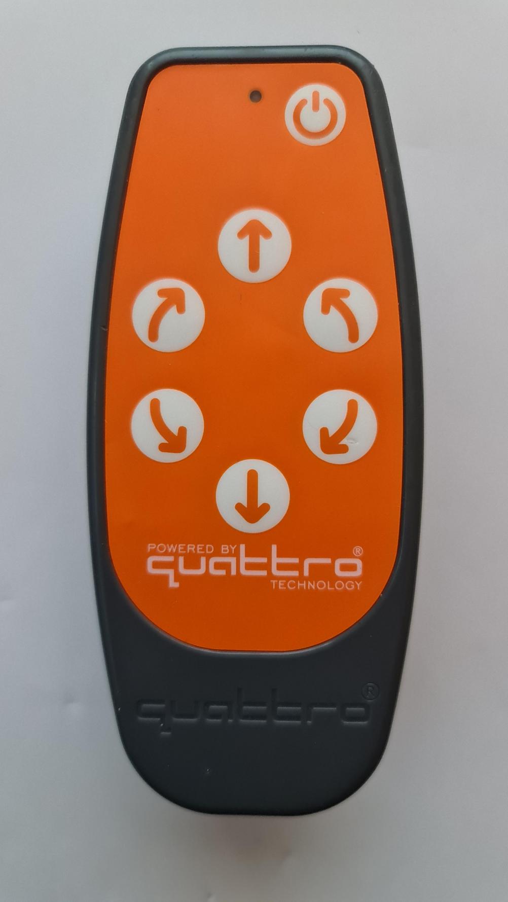 Purple line Quattro  Remote Control - Front Image