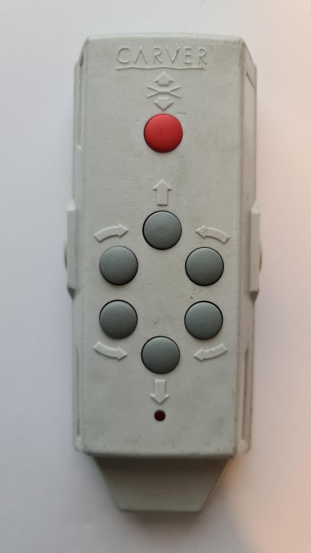 Carver  Remote Control - Front Image