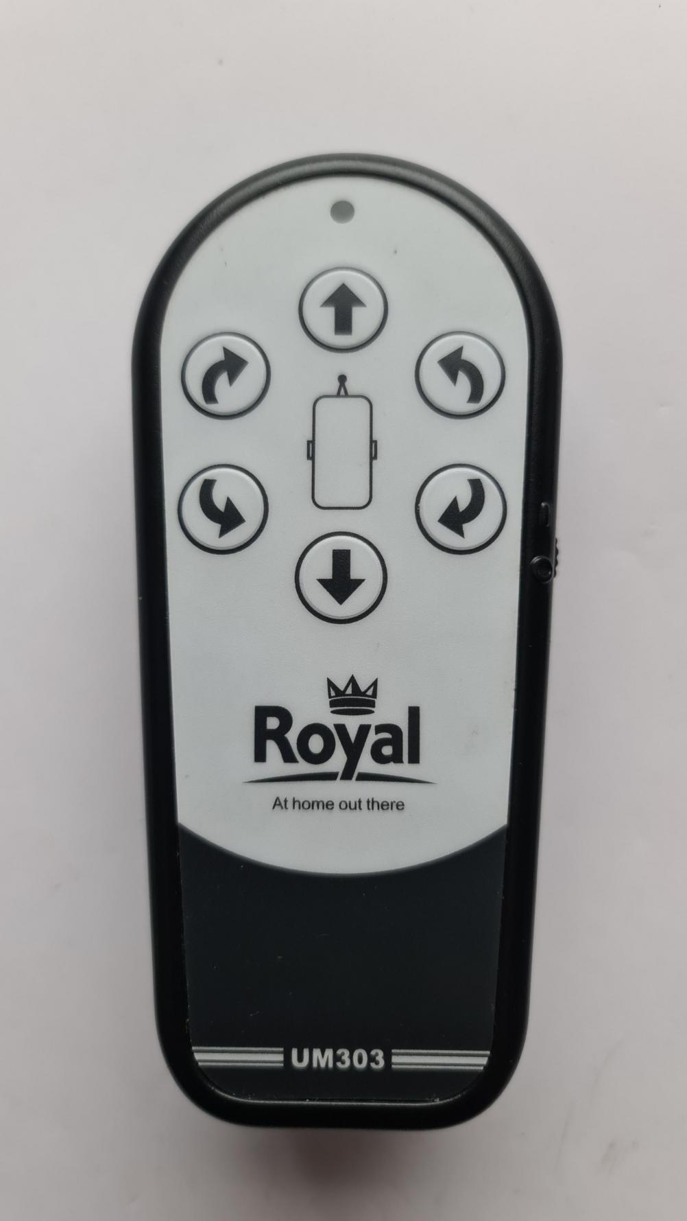 Royal  UM303 Remote Control - Front Image