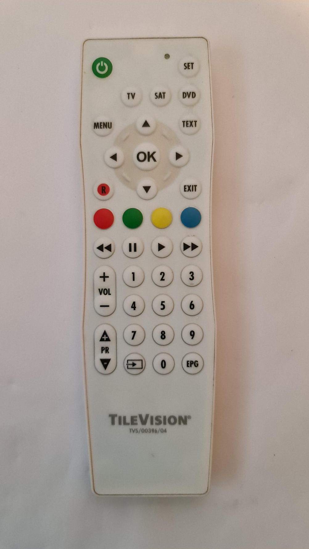 Tilevision  Remote Control - Front Image