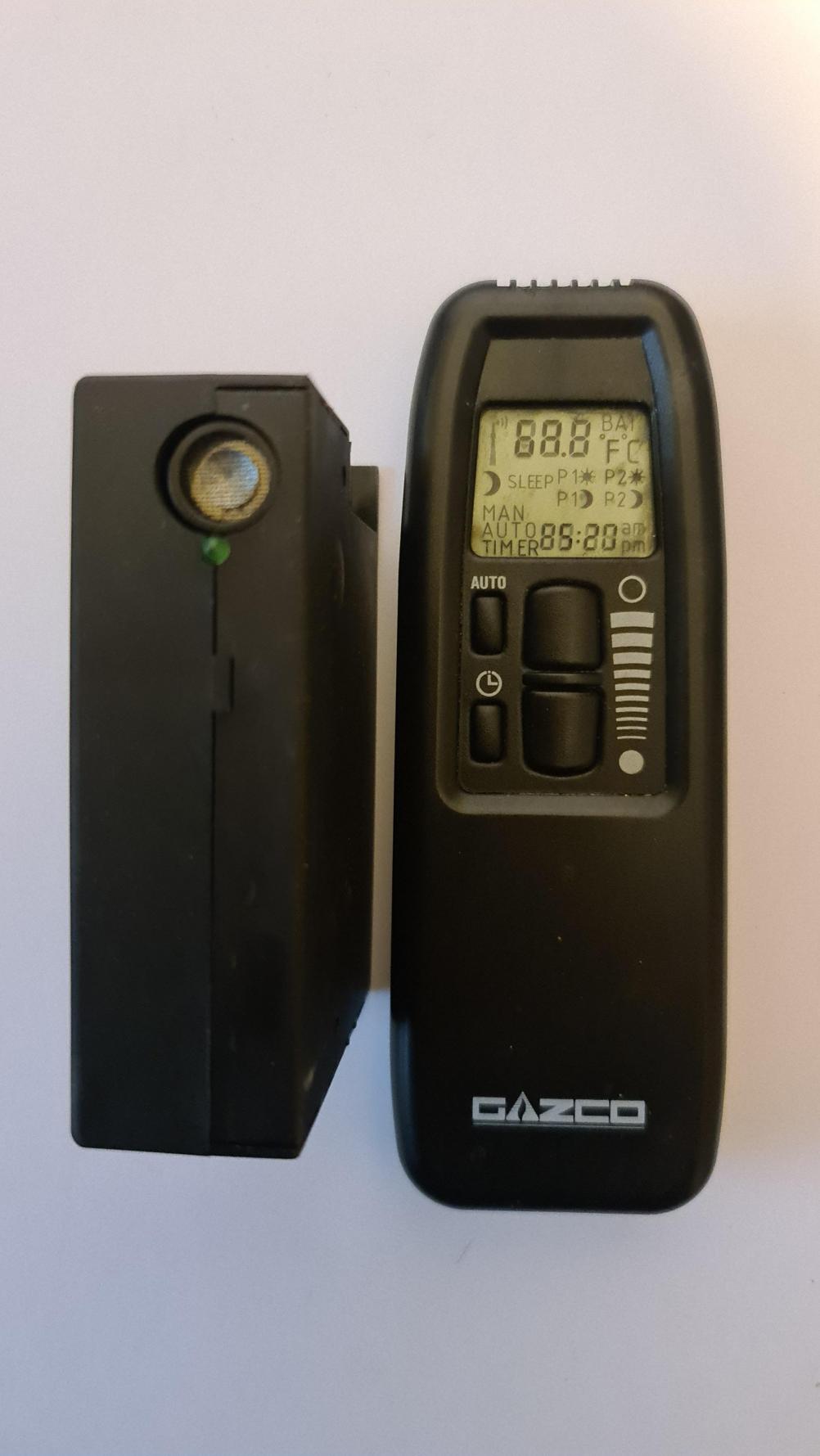 GAZCO  G30-ZRRTT Remote Control - Front Image