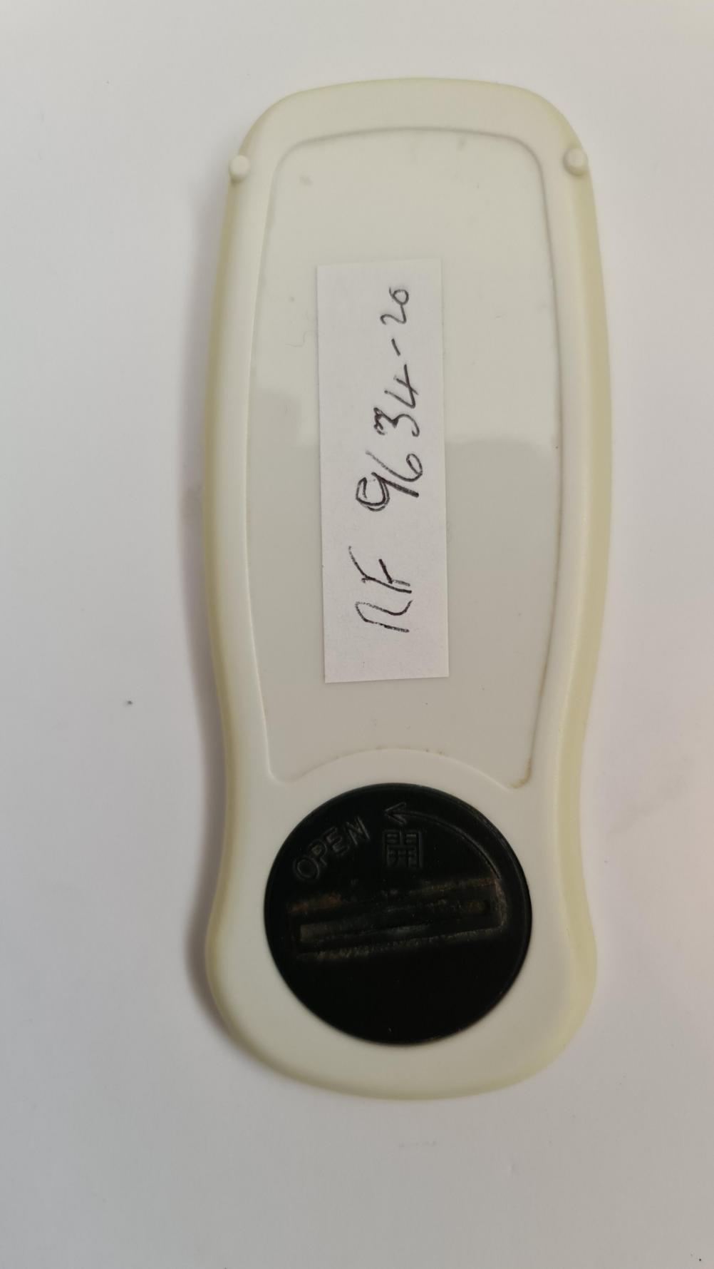 Triton  Remote Control - Back Image