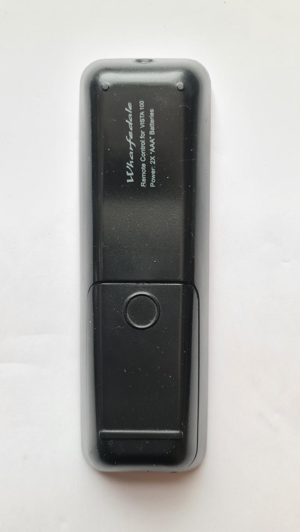 Wharfedale  Remote Control - Back Image