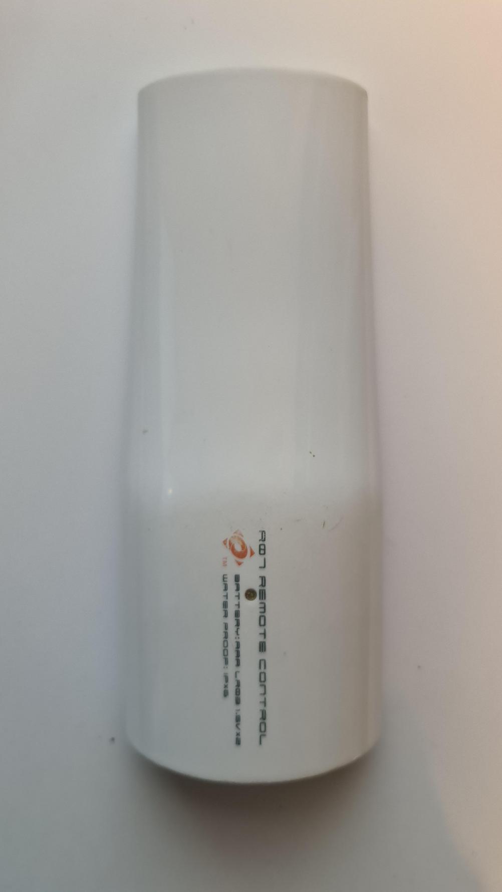 R07 Spa Remote Control - Back Image