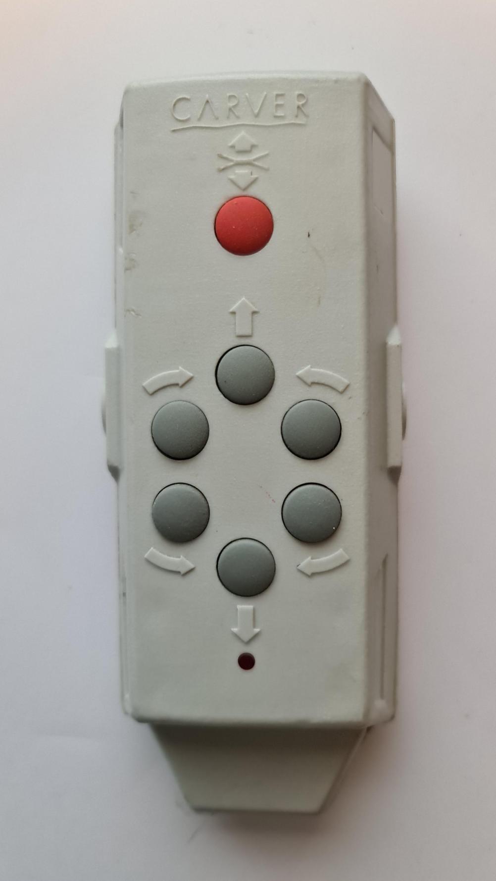 Carver  Remote Control - Front Image