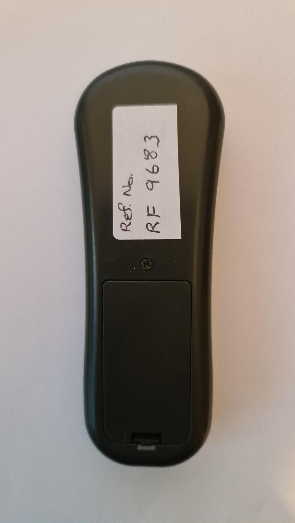 Kinder B type Remote Control - Back Image