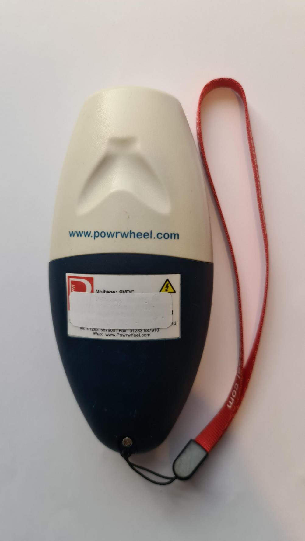 Powrwheel  Remote Control - Back Image