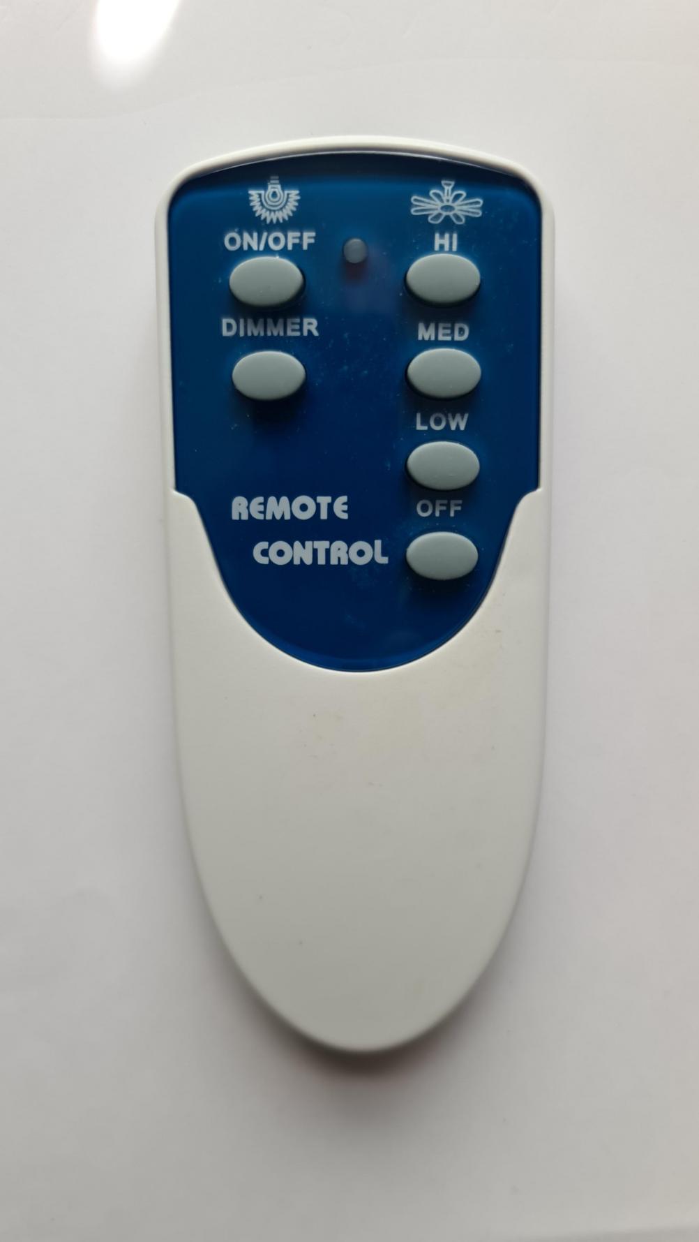 Unknown  Remote Control - Front Image
