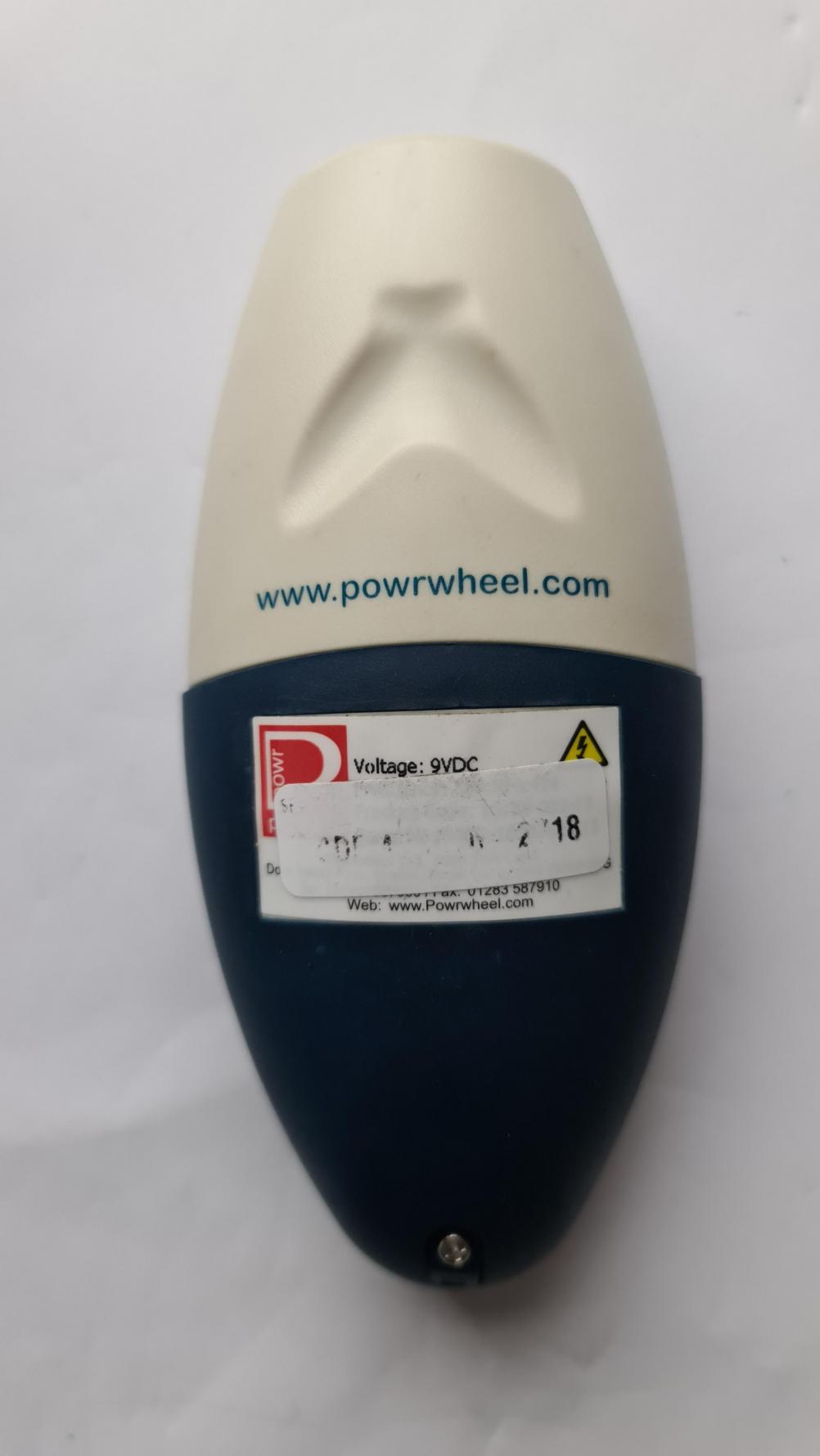 Powrtouch  Remote Control - Back Image