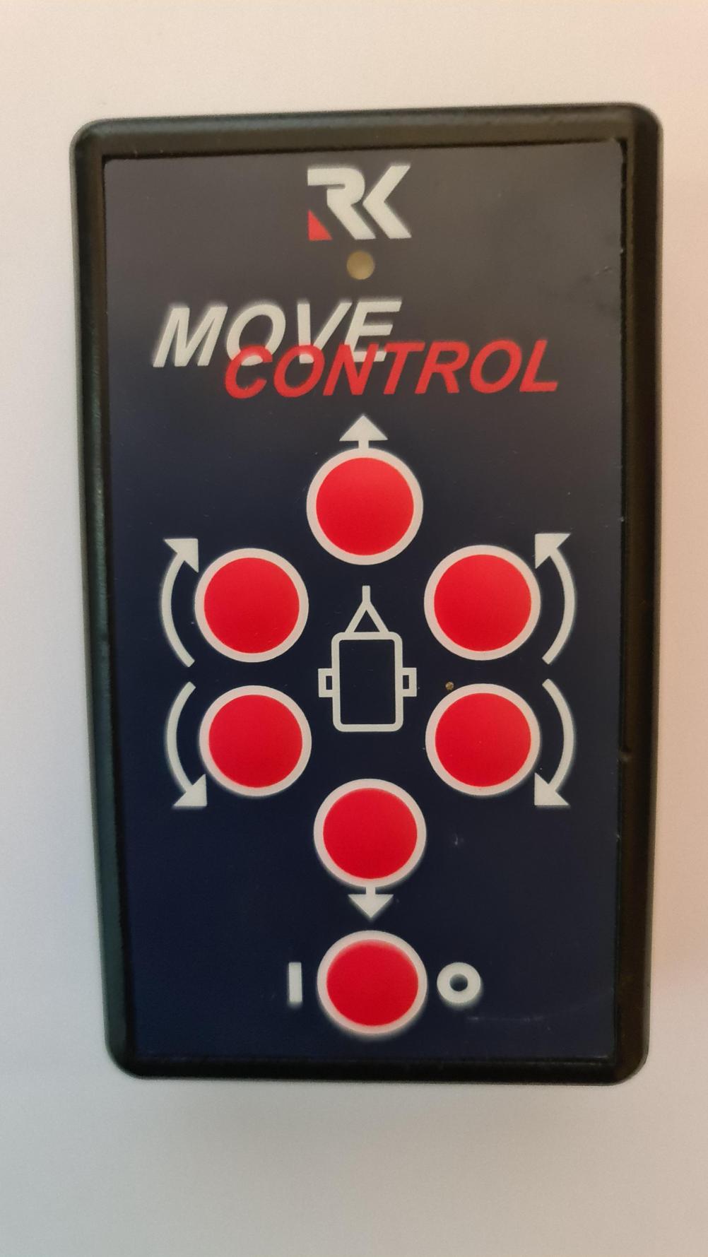 RK motor mover Remote Control - Front Image