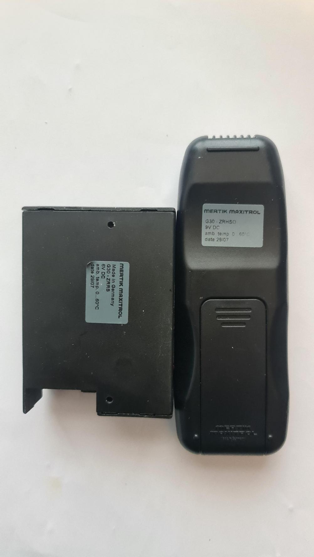 MERTIK MAXITOL   Remote Control - Back Image