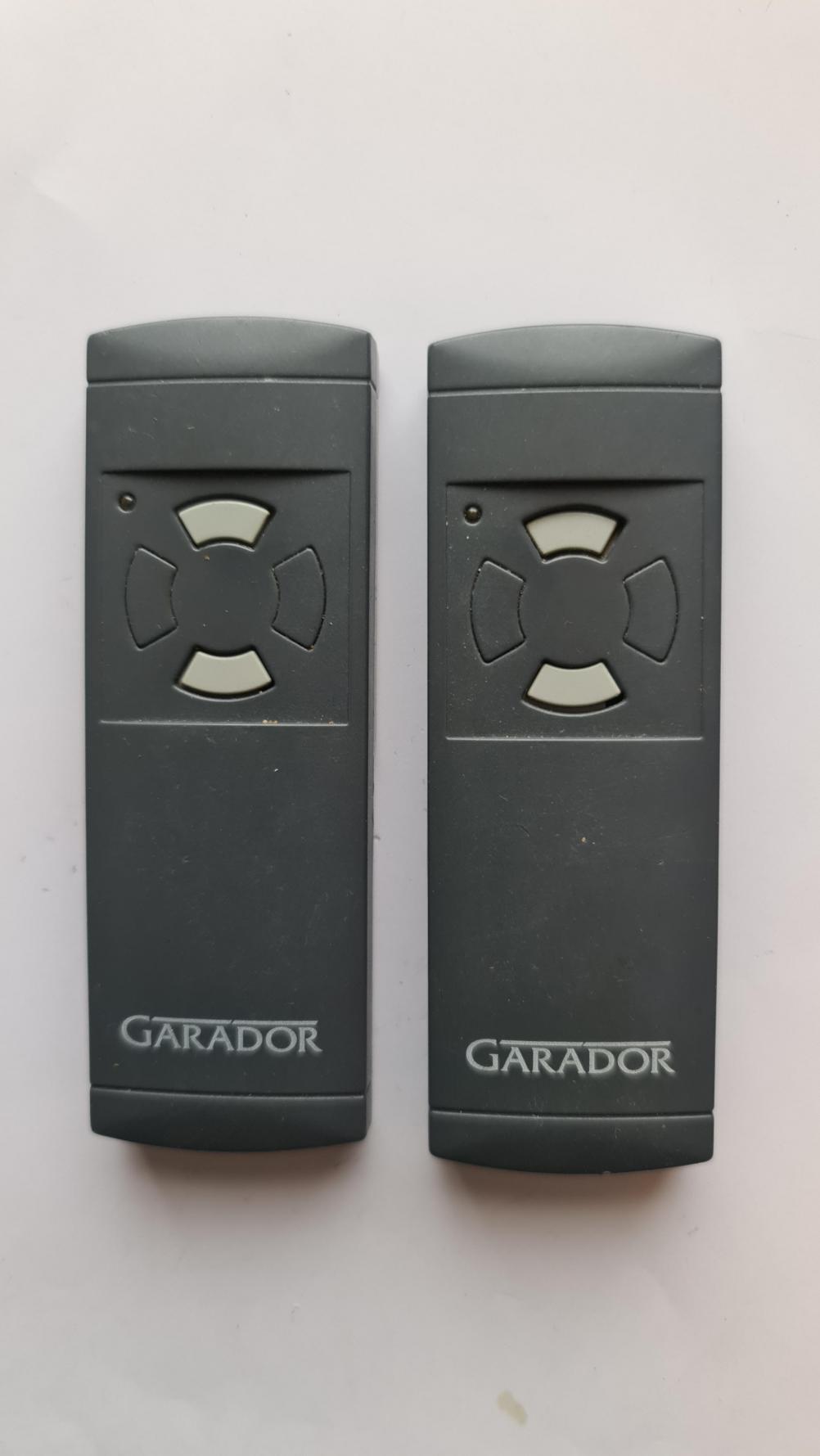 Garador  Remote Control - Front Image