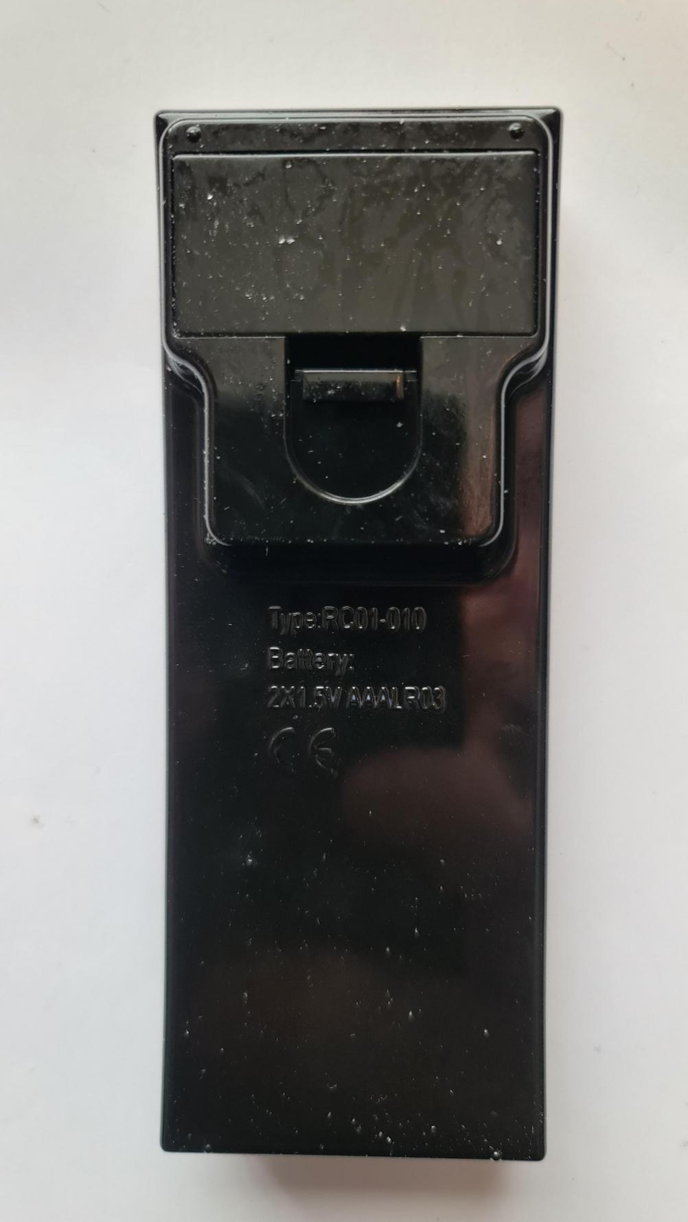 Dimplex RC01-010 Remote Control - Back Image