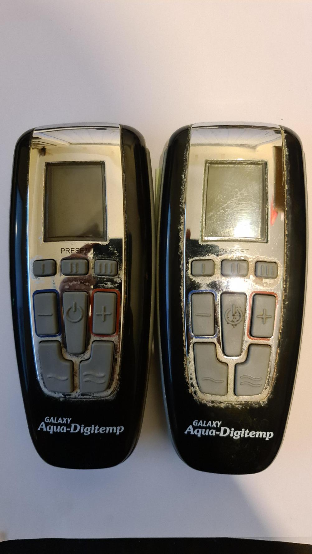 Digitemp Galaxy Aqua Remote Control - Front Image