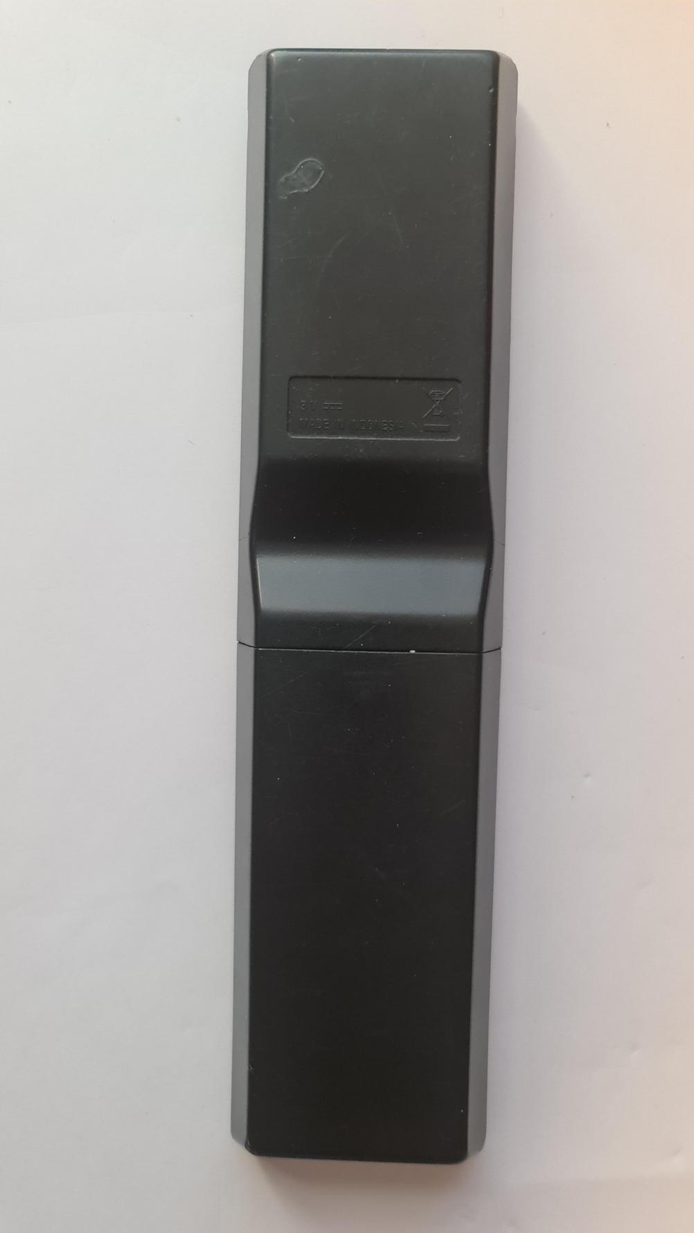 Sony Remote Control - Back Image