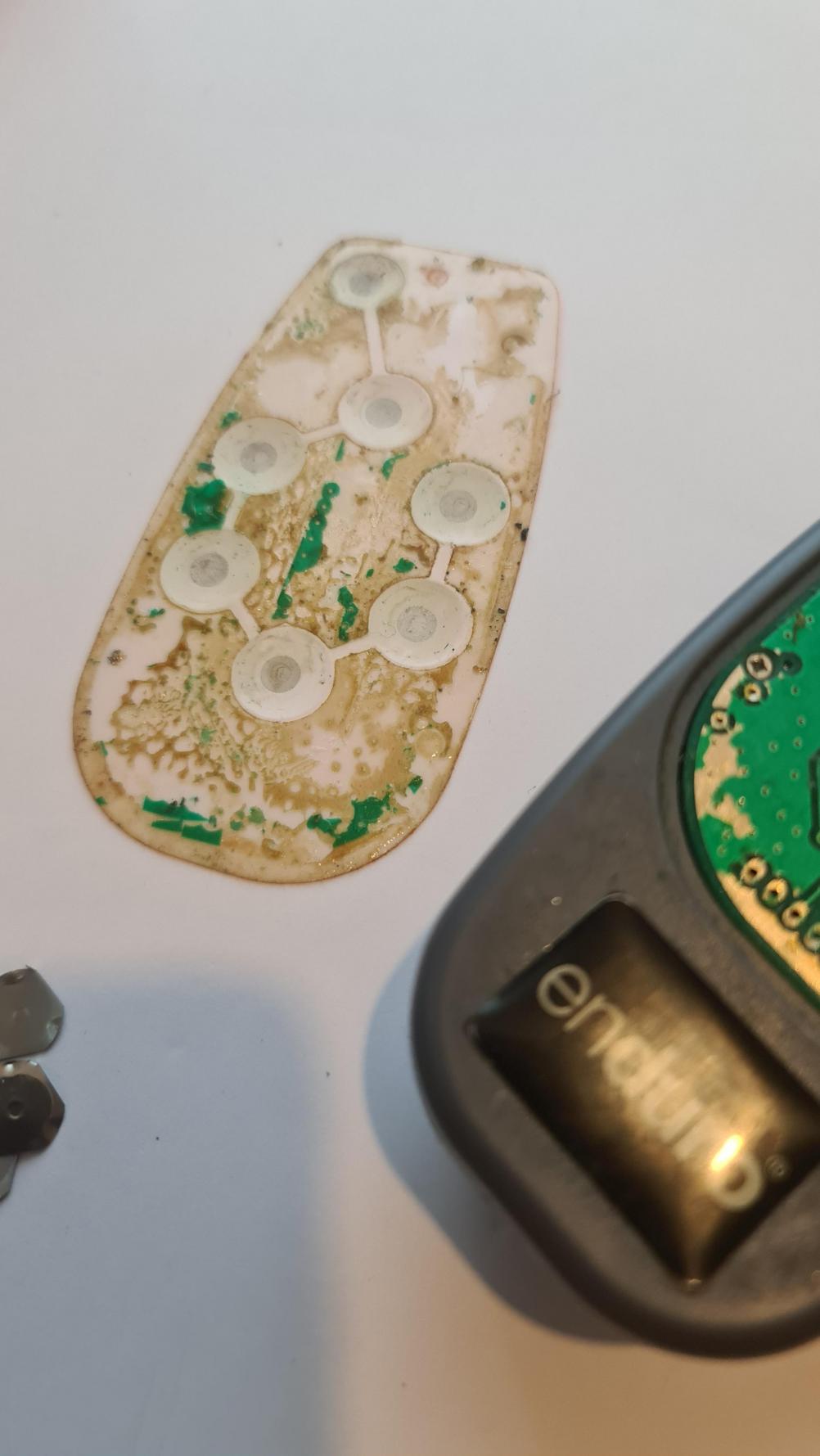 Purple line Enduro Quatro Remote Control - Inside Image