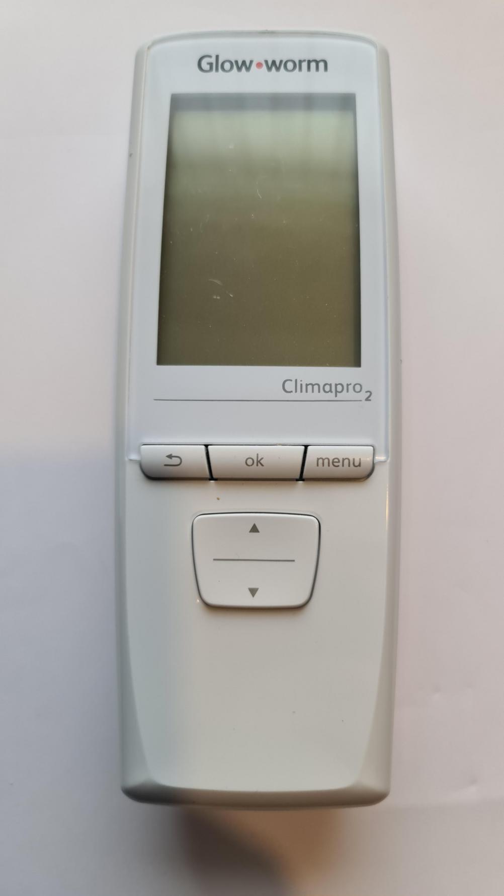 Glow Worm  Climapro2 RF Remote Control - Front Image